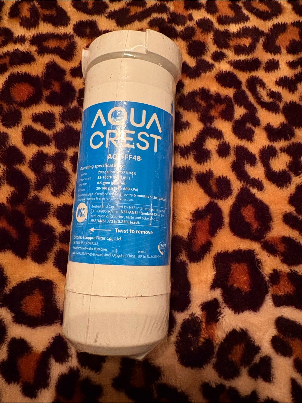 AQF-F48 Aqua Crest Water Filter